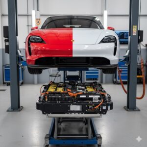 Porsche Taycan arıza  tesbiti ve tamir bakım hizmeti